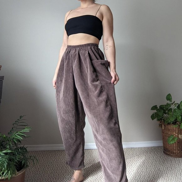 ✨Corduroy Balloon Pants✨ - Picture 1 of 2